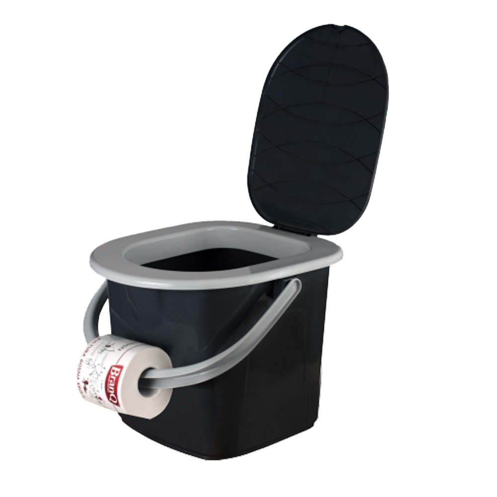 Campingtoilette 15,5L Eimertoilette Reise WC Toiletteneimer Mobile Toilette