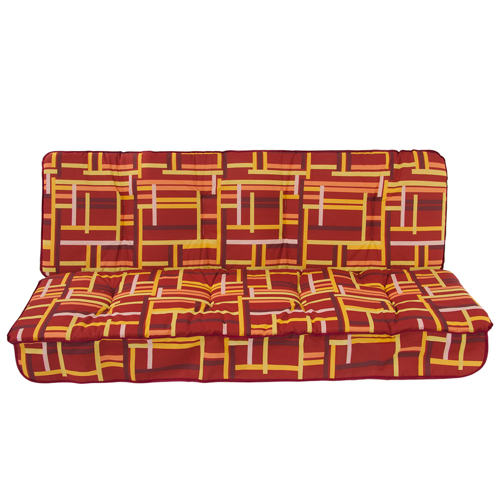 Auflagen Set Hollywoodschaukel Bänke Rückenkissen Polsterauflage 150 cm - Bild 17 von 21