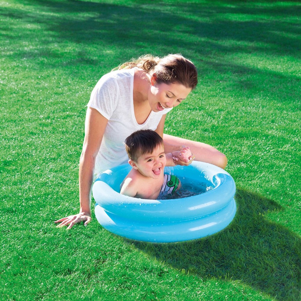 Inflatable Round Pool 61 X 15 Cm Mix Bestway Ebay