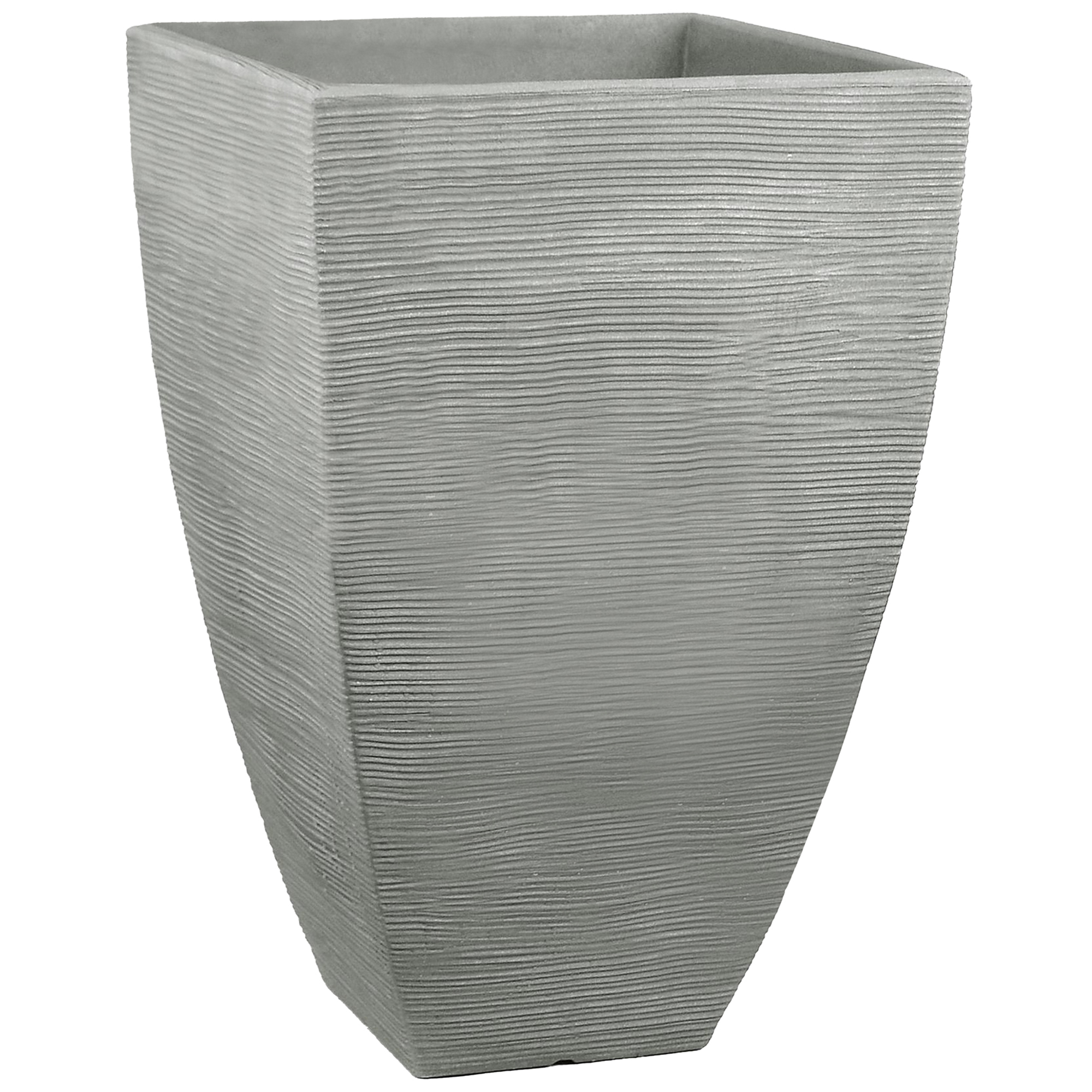 Blumenkbel Blumentopf Pflanzkbel 40x40x60 cm Quadratisch Kunststoff  Hellgrau | eBay.de